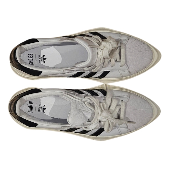 Adidas x Beyoncé Ivy Park Superstar XLG Platform Sneakers Women’s 9 Rare Collab - Picture 13 of 15